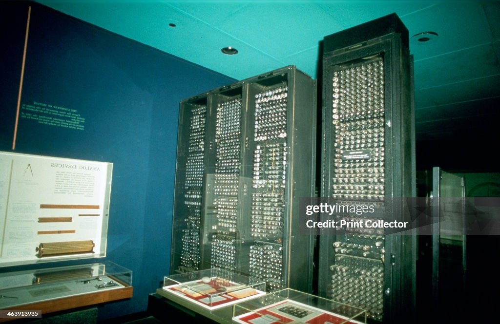 ENIAC computer, c1944. The first all-electronic computer designed to ...