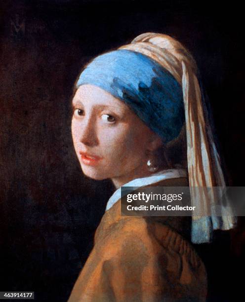 'Girl with a Pearl Earring', c1665. The girl's headdress has an exotic effect. Turbans were a popular fashionable accessory in Europe as early as the...