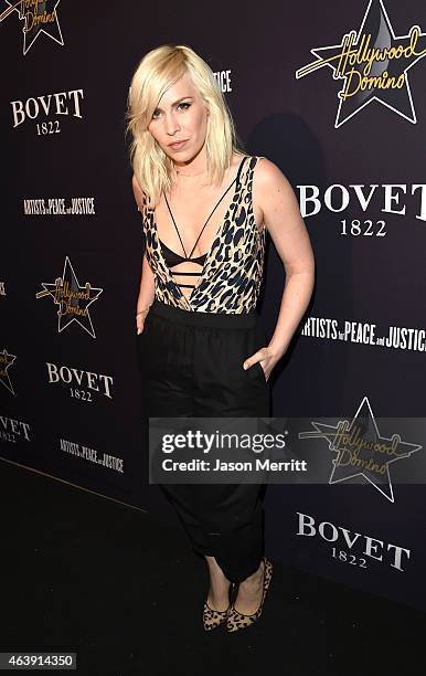 Recording artist Natasha Bedingfield attends the 8th annual Hollywood Domino Gala presented by BOVET 1822 benefiting Artists for Peace and Justice at...