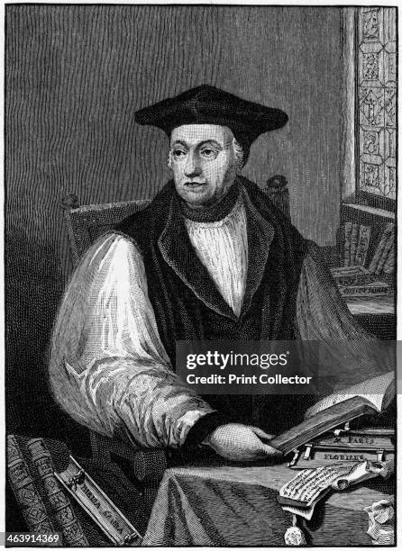 Matthew Parker, English prelate, 19th century. Parker was the second Anglican Archbishop of Canterbury from 1559.