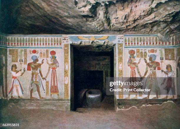 Tomb of Amun-her-khepeshef, son of Rameses II, Thebes, Egypt, 20th century. Amun-her-khepeshef was the firstborn son of Rameses II and Nefertari. He...