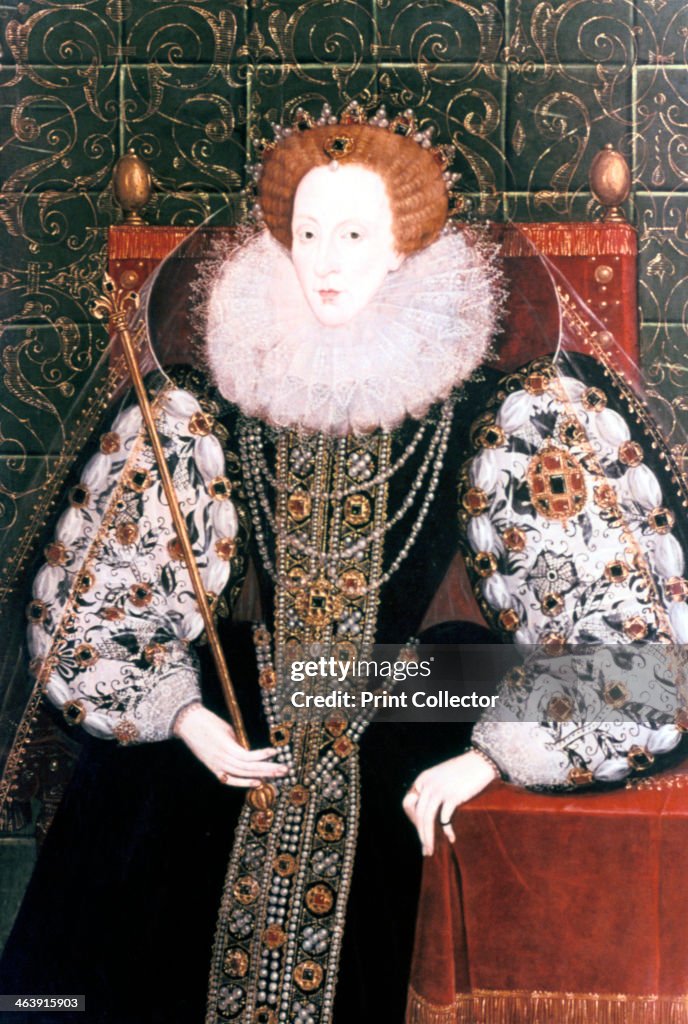 Elizabeth I, Queen of England and Ireland, 1558-1603.