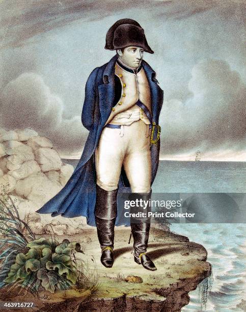 Napoleon I, Emperor of France, in exile. Napoleon enjoyed a meteoric rise through the ranks of the French Revolutionary army. In 1799 he led a coup...