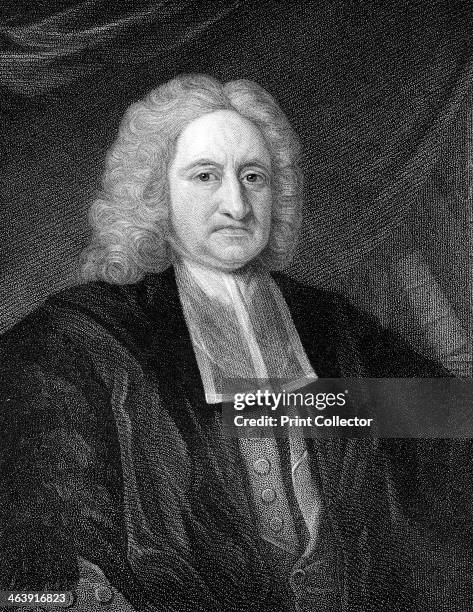 Edmond Halley, English astronomer and mathematician, c1720 . Edmond Halley , Astronomer Royal from 1720 until 1742, discovered the proper motions of...