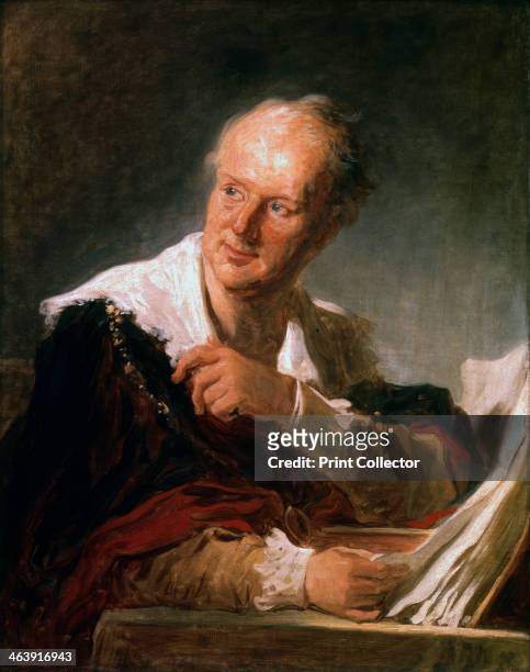 Denis Diderot, 18th century French man of letters and encyclopaedist, c1755-1784. Diderot was a prominent figure in the French Enlightenment.