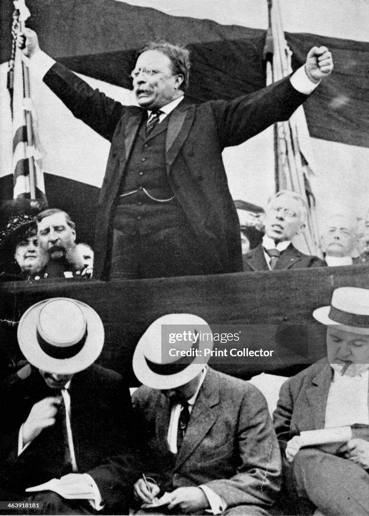 Theodore Roosevelt, American President, 1901-1909.