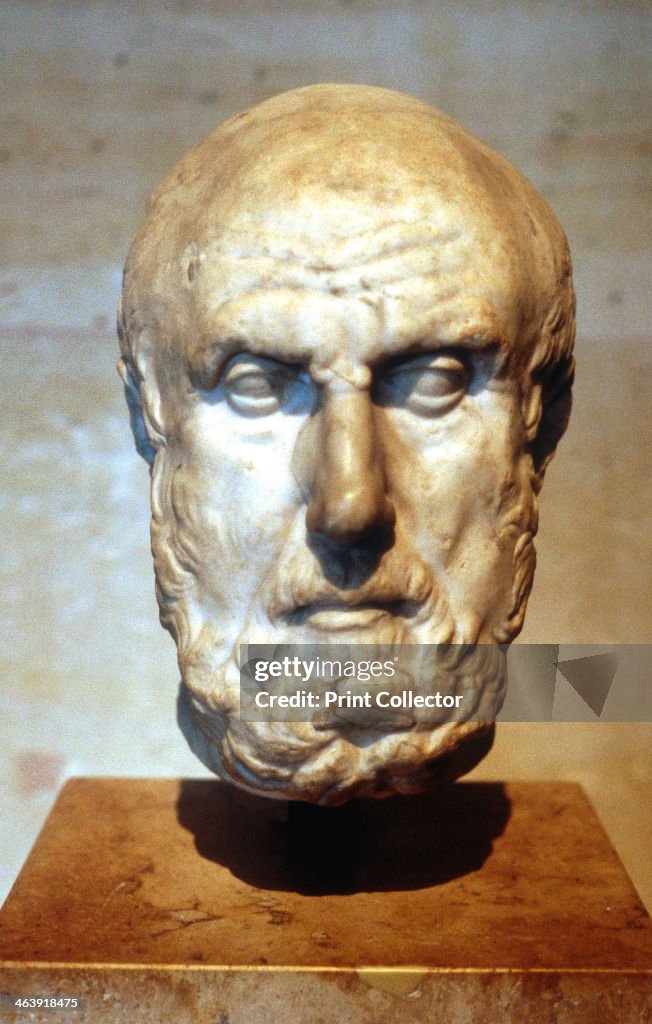 Hippocrates of Cos, Ancient Greek physician.