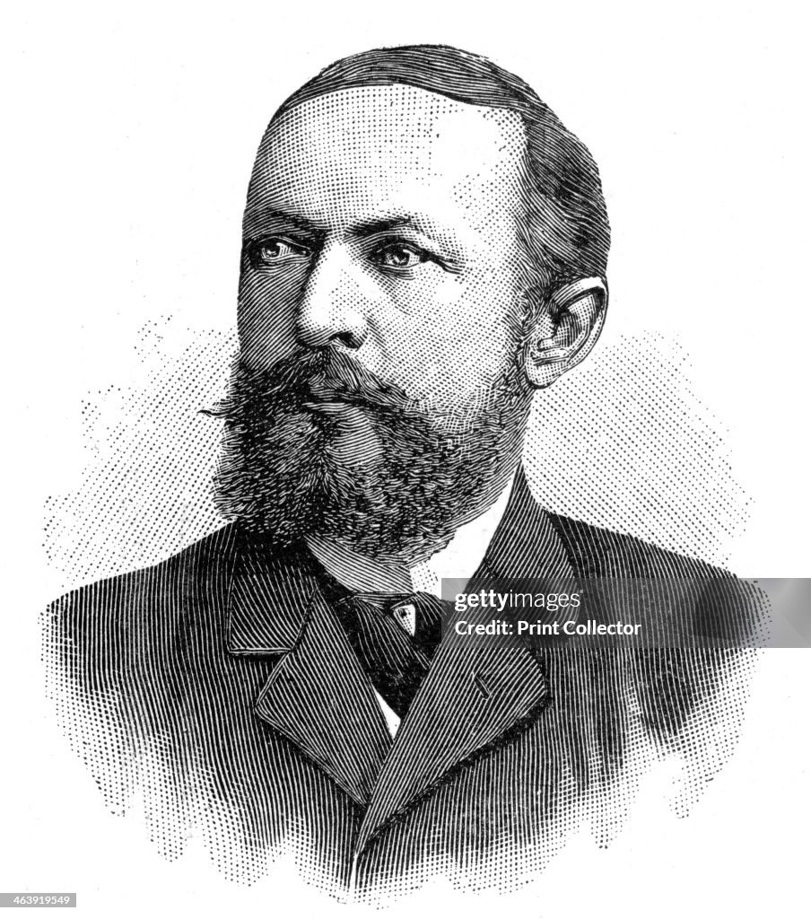 Emil von Behring, German immunologist and bacteriologist, 1902.