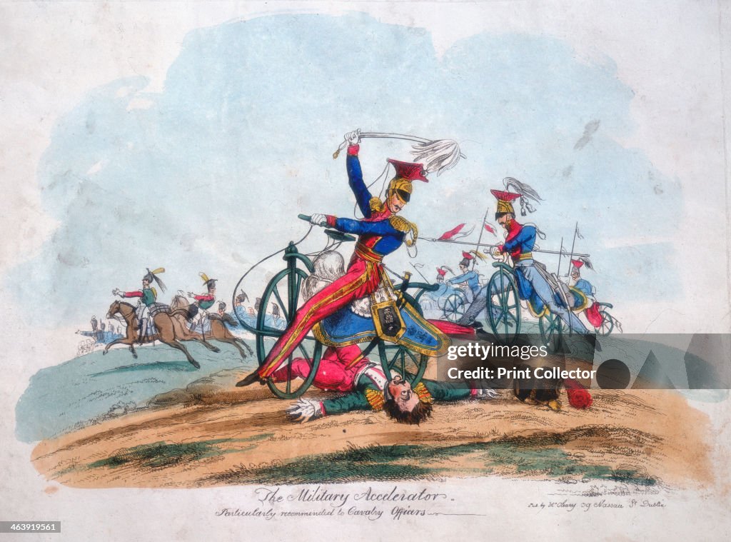 'The Military Accelerator - Particularly Recommended to Cavalry Officers', c1820.