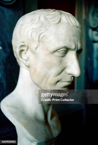 Head of Julius Caesar. Julius Caesar was one of Rome's most capable generals, as demonstrated by his conquest of Gaul in the 50s BC. After becoming...