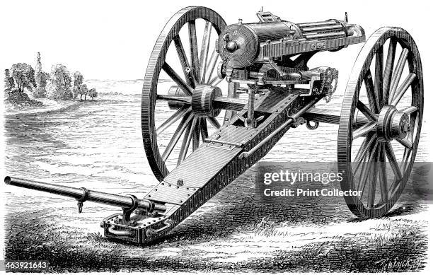 First Revolving Gun Design 11 Richard Jordan Gatling Stock Photos, High-Res Pictures, and Images ...
