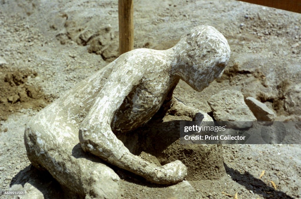 Person killed by the Pompeii eruption, 79 AD.
