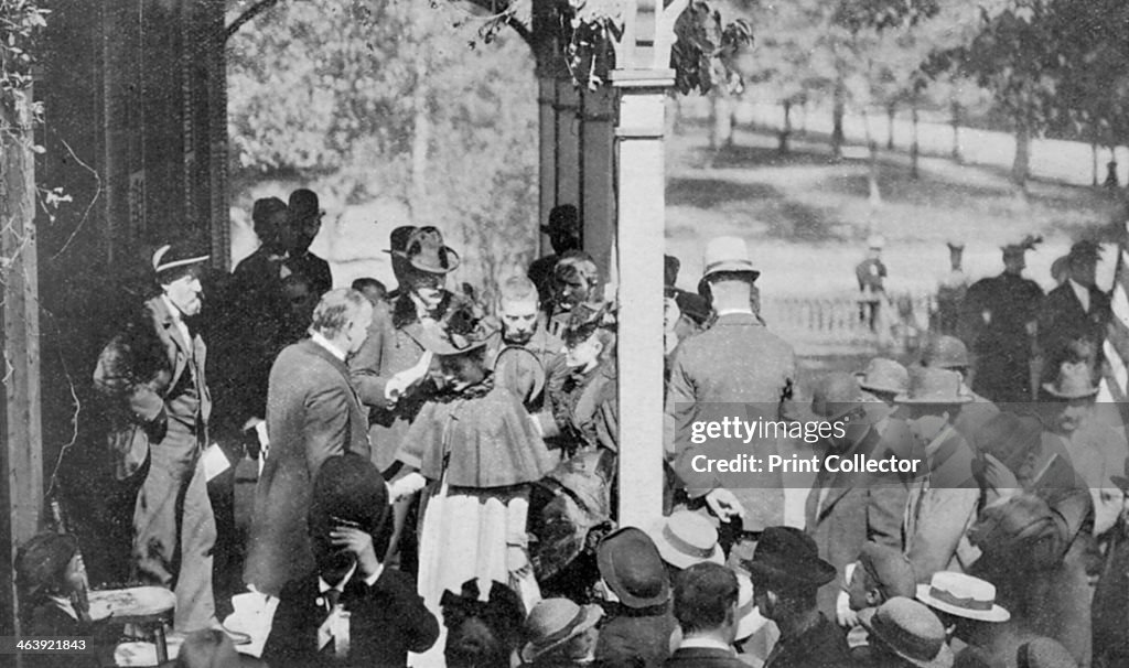 William McKinley, 25th President of the United States, 1896.