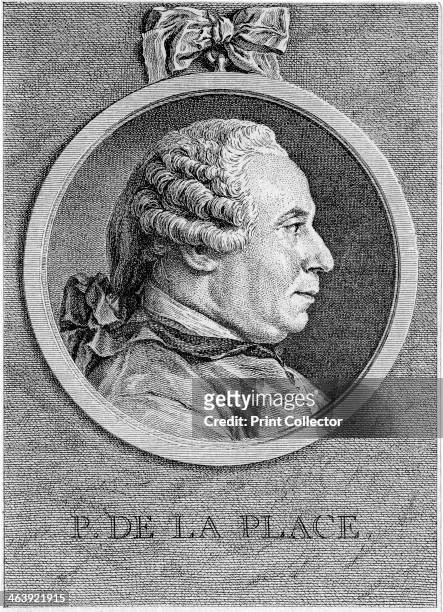 Pierre Simon Laplace, French mathematician and astronomer, 18th century. Laplace's five volume Mecanique celeste was the greatest work on celestial...