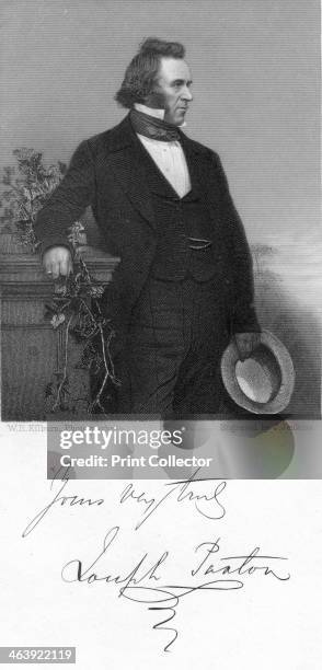 Joseph Paxton, English gardener and architect, 1853. Paxton was Superintendent of the Duke of Devonshire's gardens at Chiswick and Chatsworth from...