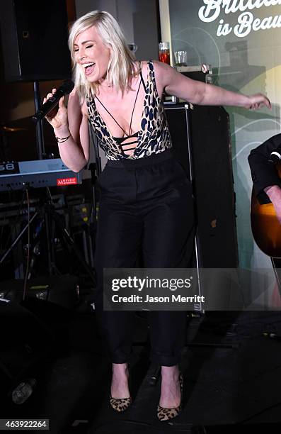 Recording artist Natasha Bedingfield performs at the 8th annual Hollywood Domino Gala presented by BOVET 1822 benefiting Artists for Peace and...