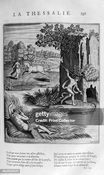 'Thessalie', , 1615. A plate from Les Images Ou Tableaux De Platte Peinture Des Deux Philostrates Sophistes Grecs, by Blaise de Vigenère, Paris,...