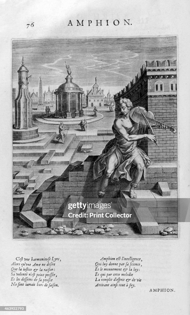 Samphion Amphion Greek Mythology