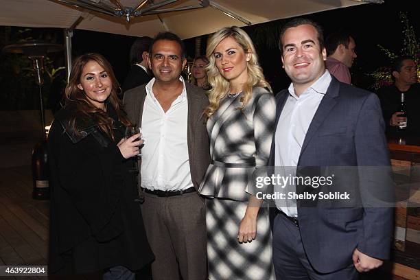 Ophir Sternberg, Irene Horuzhik, and Steven Marco attend Culinary Odyssey: An Israeli Dinner hosted by Michael Solomonov, Meir Adoni and Eitan Vanunu...