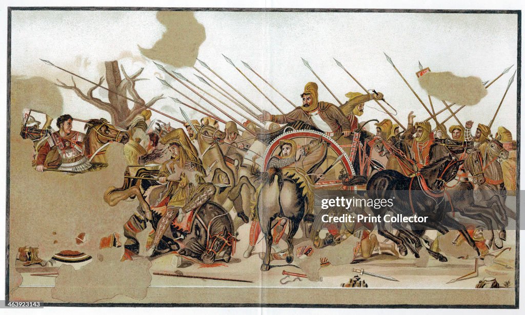 Battle of Issus, 333 BC, (1st century AD).