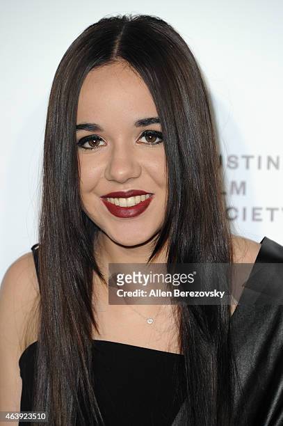 Actress Lorelei Linklater attends the Vanity Fair and Chrysler celebration of Richard Linklater and the cast of "Boyhood" at Cecconi's Restaurant on...