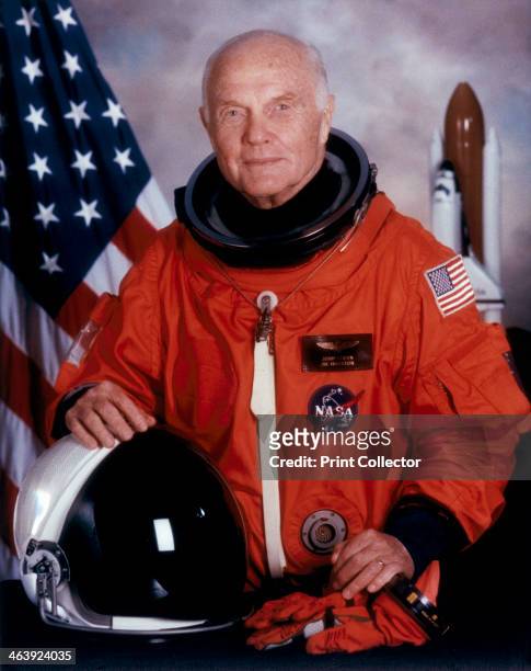 John H Glenn, American astronaut, May 1998. In October 1998, the STS-95 mission flew from the Kennedy Space Center with the aim of examining the...