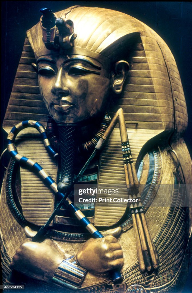 Coffin of Tutankhamun, Ancient Egyptian Pharaoh, c1325 BC. Artist: Anon