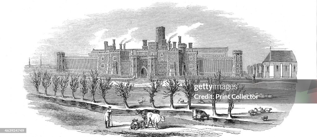 Reading Gaol, Berkshire, England, 1844.