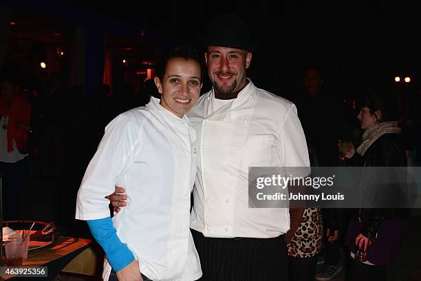 Chef Paula DaSilva attends Thrillist's BBQ & The Blues hosted by Anne Burrell during the 2015 Food Network & Cooking Channel South Beach Wine & Food...