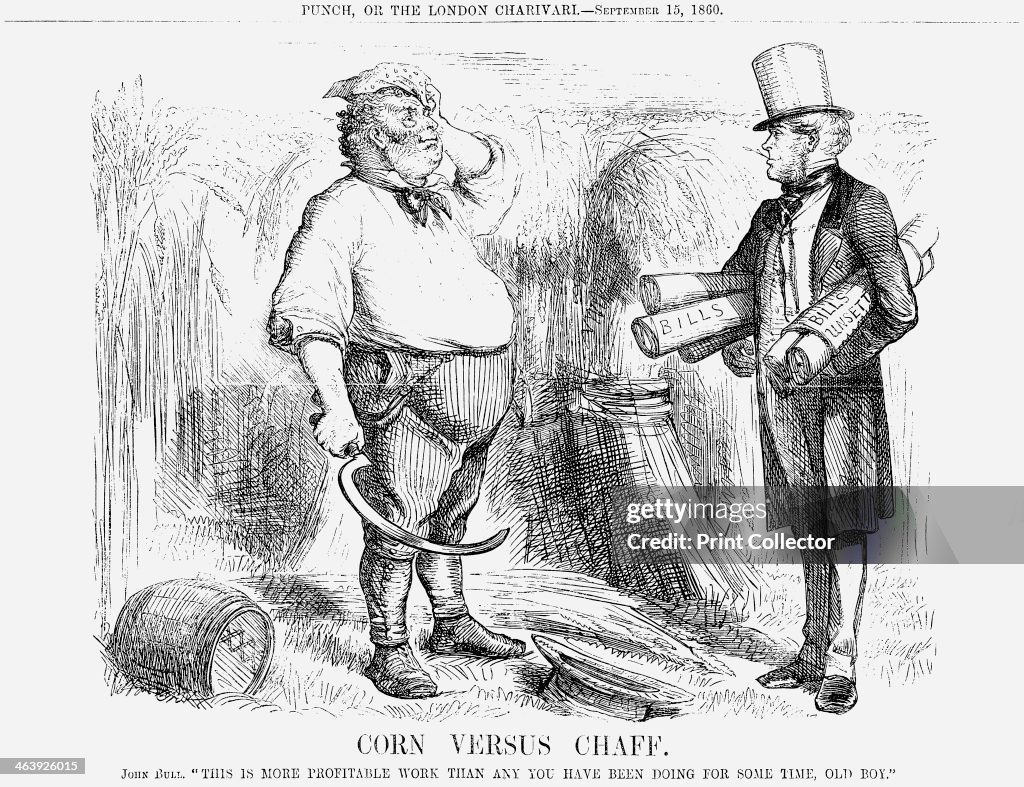 'Corn versus Chaff', 1860.
