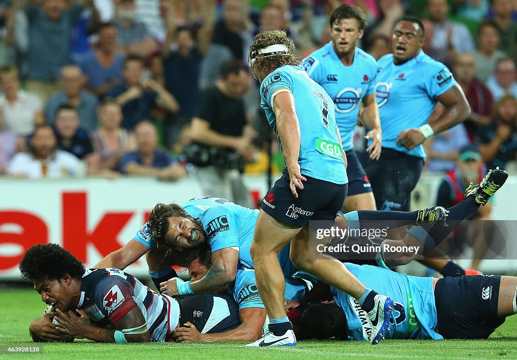 Super Rugby Rd 2 - Rebels v Waratahs