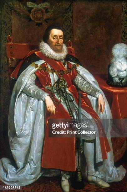 James I, King of England and Scotland, 1621. James became King of Scotland in 1567 and England in 1601. The son of Mary Queen of Scots, James VI of...