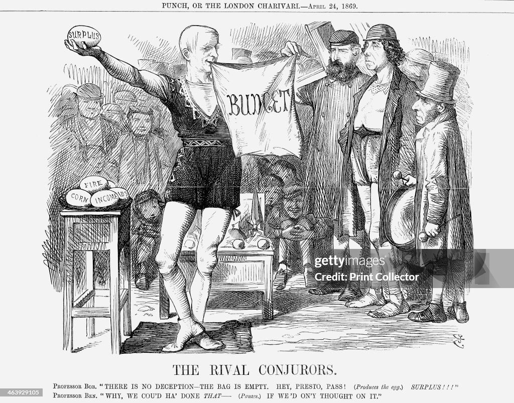 'The Rival Con jurors', 1869. Artist: John Tenniel