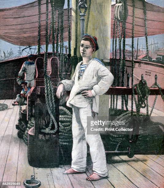 'The Cabin Boy', 1891. A print from a supplement to the Le Petit Journal, 15th August 1891.