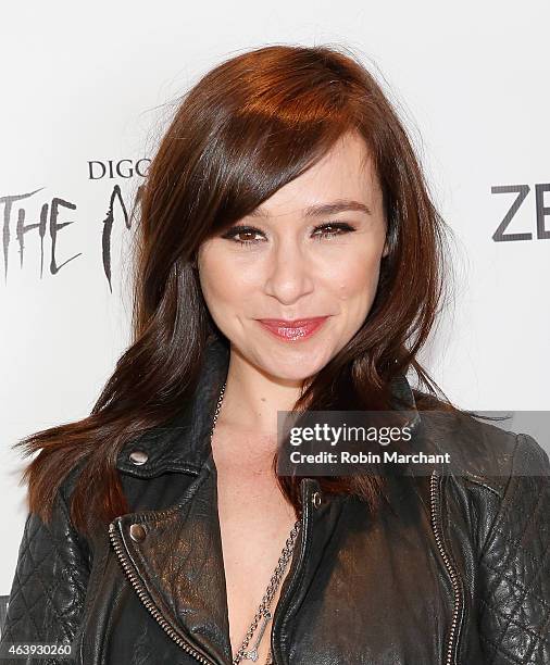 Danielle Harris attends "Digging Up The Marrow" Los Angeles Special Screening at The Regent Theatre on February 19, 2015 in Los Angeles, California.