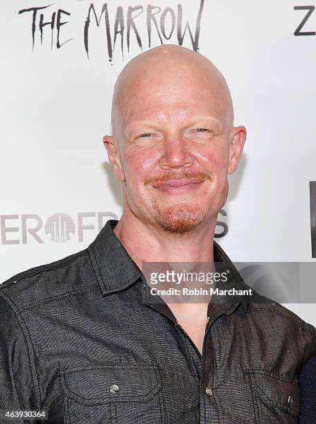 Derek Mears attends "Digging Up The Marrow" Los Angeles Special Screening at The Regent Theatre on February 19, 2015 in Los Angeles, California.