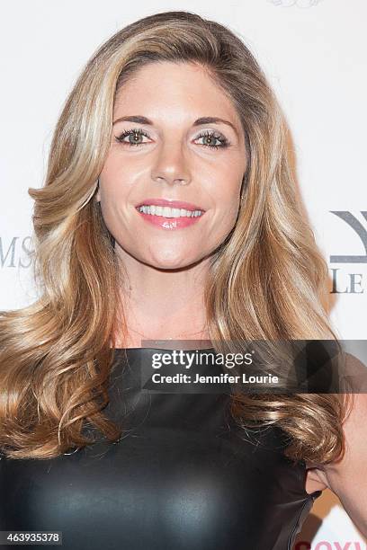 Andrea Bogart arrives at the OK! Magazine Pre-Oscar Event at The Argyle on February 19, 2015 in Hollywood, California.