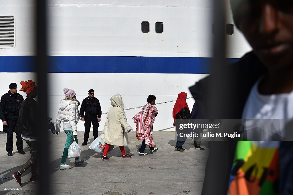 Situation Critical After Hundreds Of Migrants Arrive On Lampedusa Following Rescue Operation