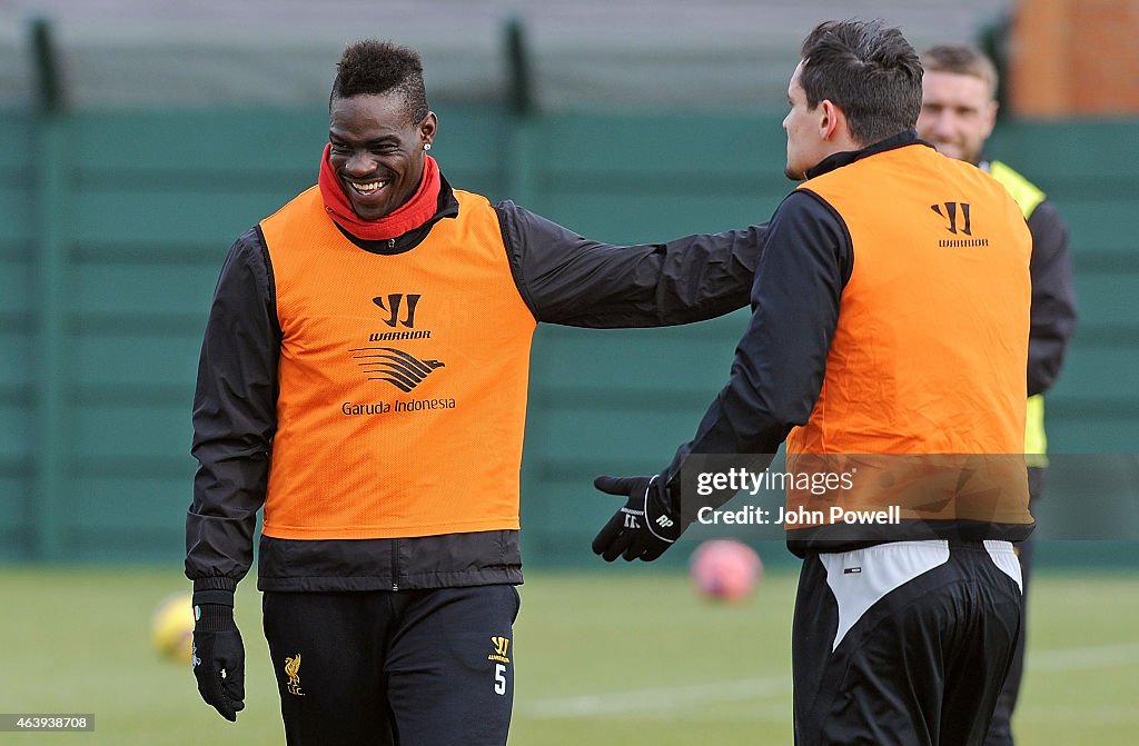 Liverpool FC Training Session