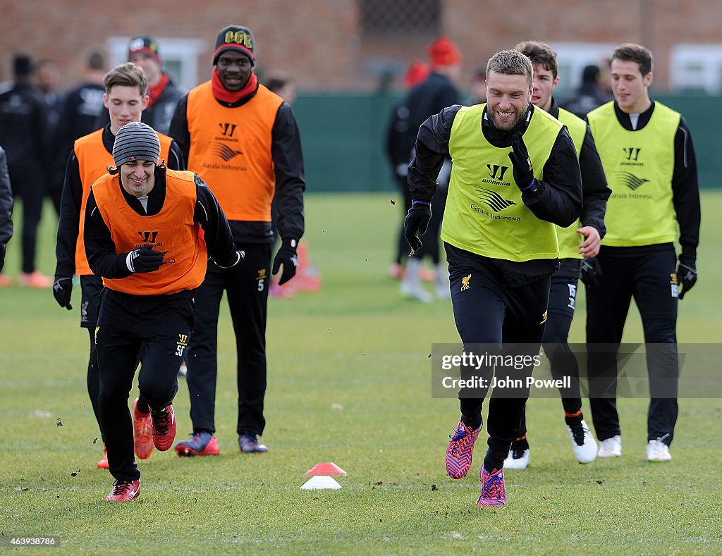 Liverpool FC Training Session