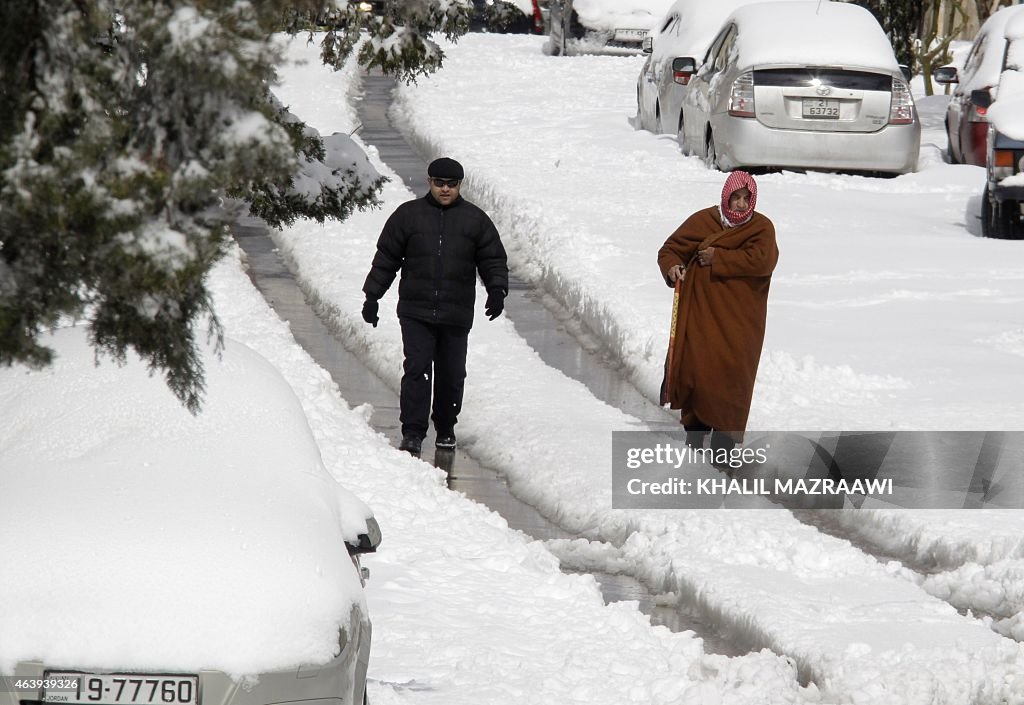 JORDAN-WEATHER-SNOW