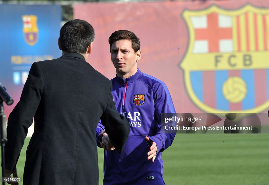 'Camp Tito Vilanova' Inauguration in Barcelona