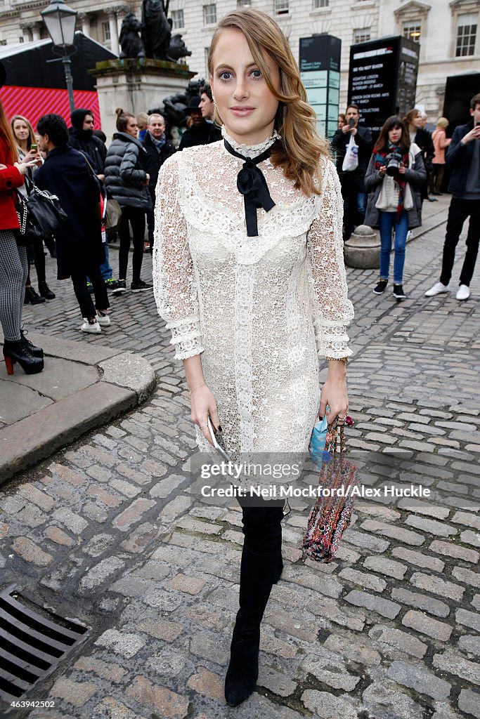 Celebrity Sightings On Day 1 Of Fashion Week AW15 - Februrary 20, 2015