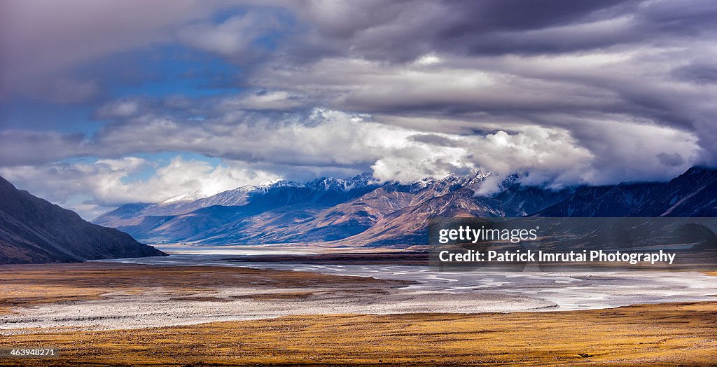 Tasman River Through Lake Pukaki