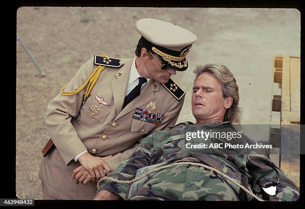 Obsessed" - Airdate: September 30, 1991. GENO SILVA;RICHARD DEAN ANDERSON