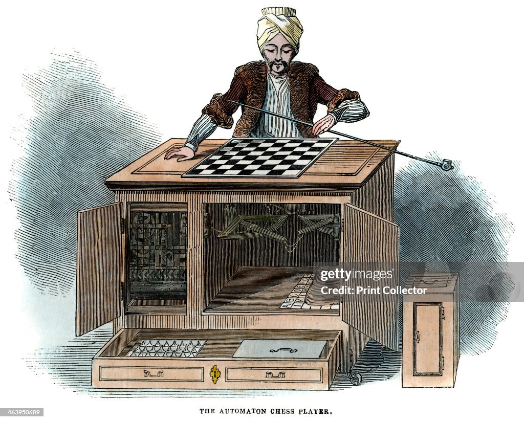 'The Automaton Chess Player', 1845.
