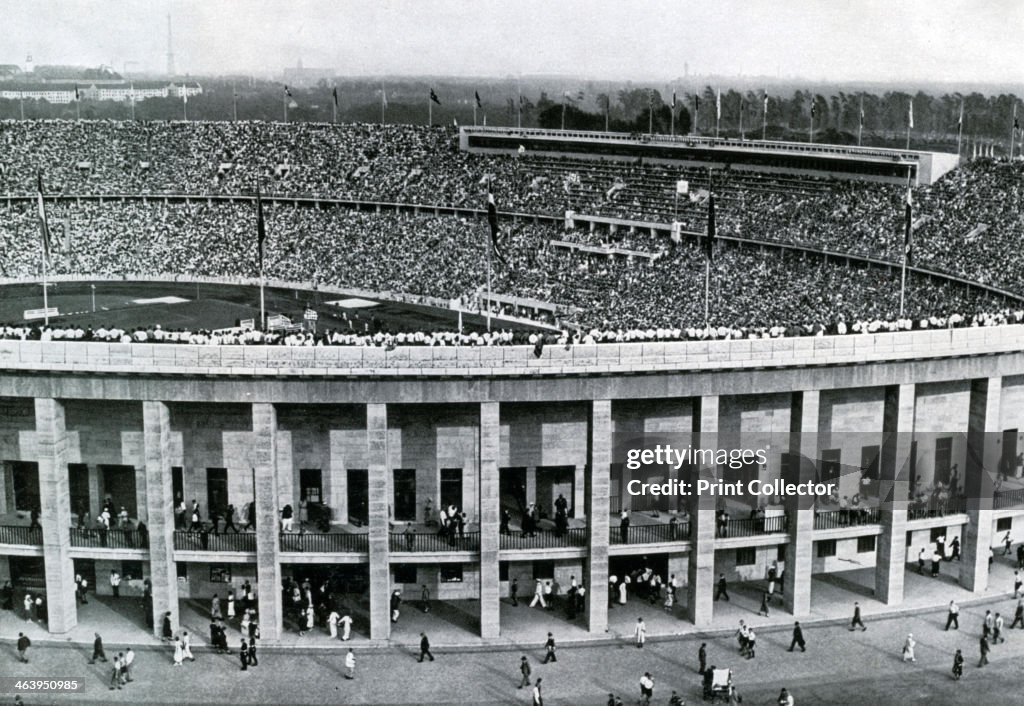 Olympic stadium, Berlin, 1936.