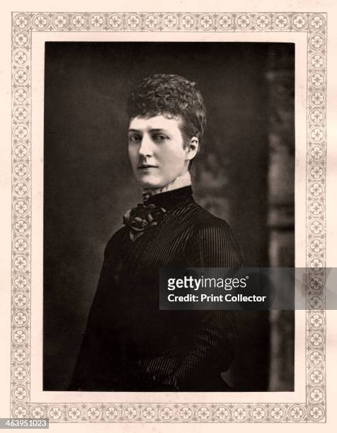 Alexandra of Denmark, Princess of Wales, late 19th century. Princess Alexandra married Queen Victoria's eldest son, the future King Edward VII, in...