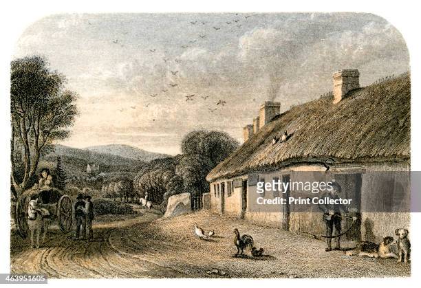 The birthplace of Robert Burns, Alloway, South Ayrshire, Scotland. Robert Burns is generally regarded as Scotland's national poet. A pioneer of the...