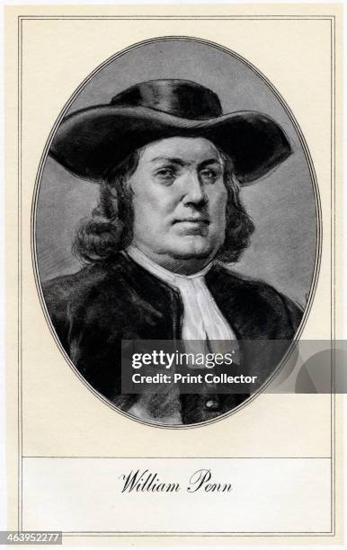 William Penn, founder of Pennsylvania, . English Quaker Penn founded the province of Pennsylvania.